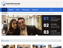 Tablet Screenshot of indianrestaurantspy.com